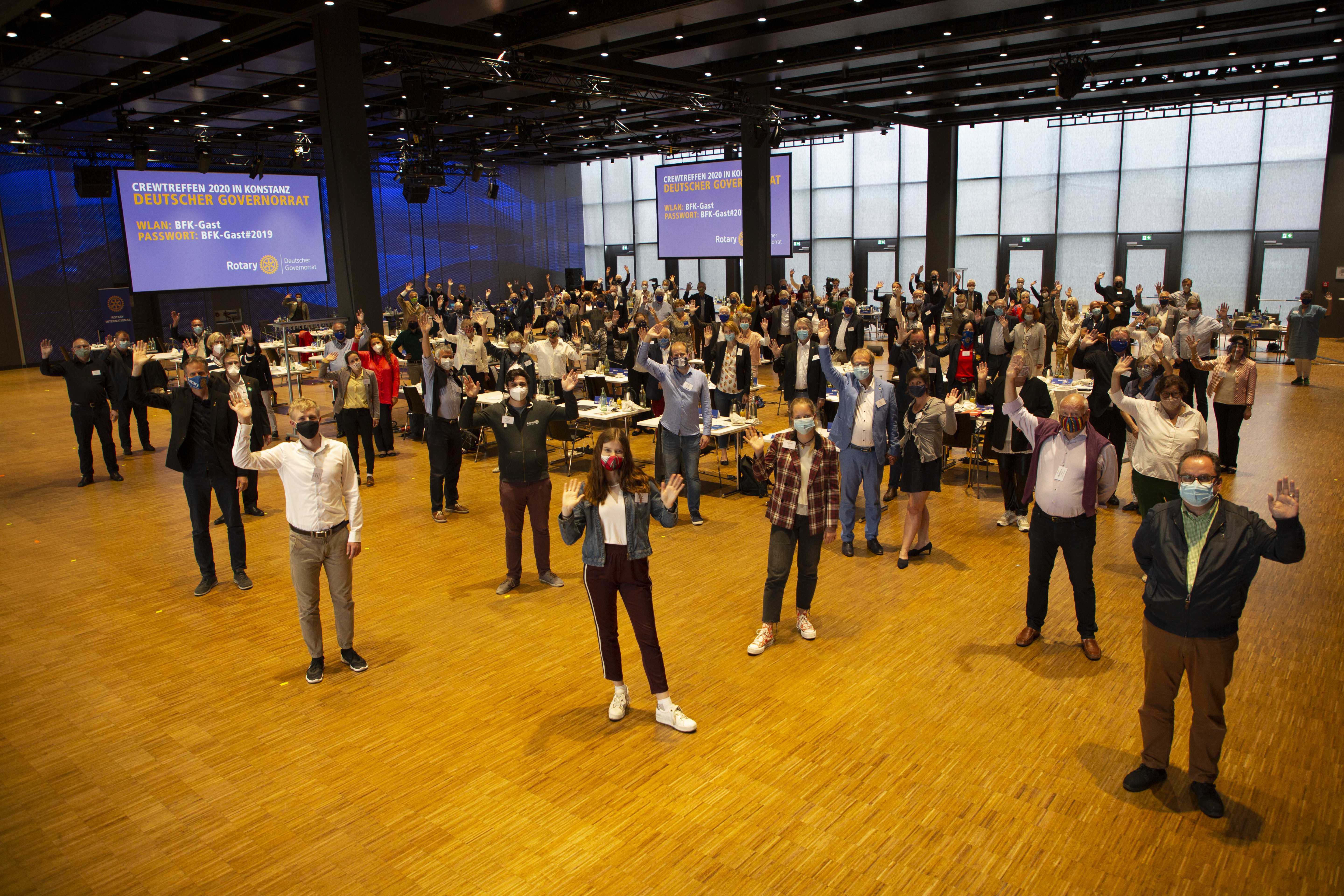 „Rotary International Hybridmeeting“ im BODENSEEFORUM KONSTANZ